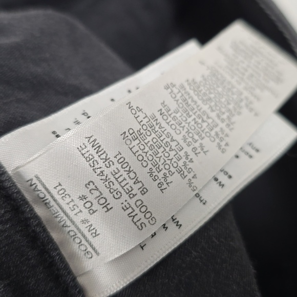 Good American Good Flare Jeans, Black - Picture 9 of 12